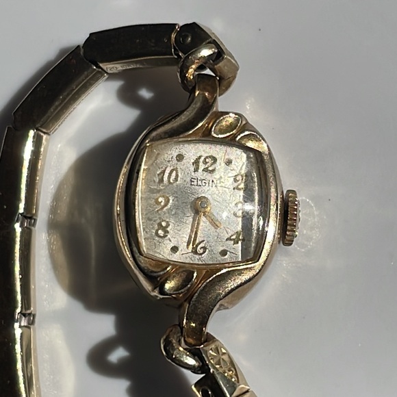 COPY - Vintage Elgin 10K RPG Winding Ladies Watch
